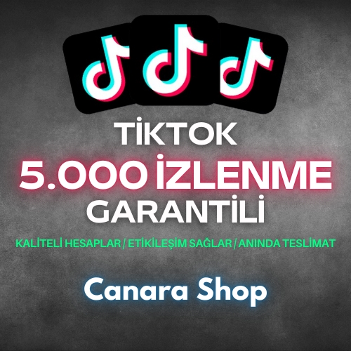  ⭐TİKTOK 5000 İZLENME - Garantili - En İyisi - Düşüş Yok